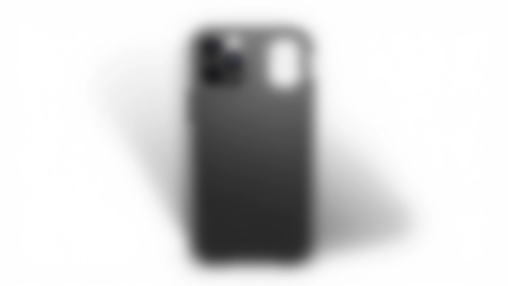 Aluminum Bumper Case in Midnight Black